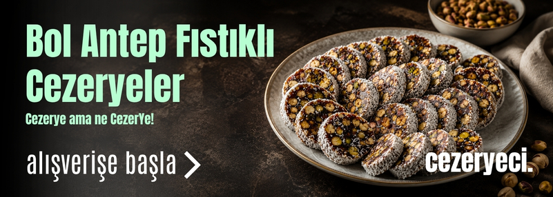 Bol Antep Fıstıklı Cezeryeler