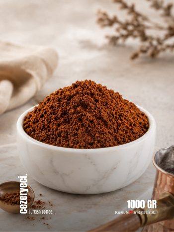 Taze Çekim Türk Kahvesi Orta Kavrulmuş 1000 Gr